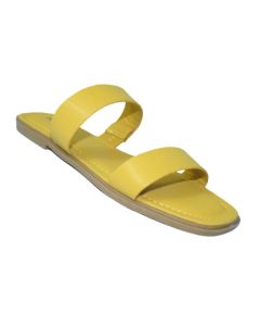 21771-PIERRE DUMAS DOUBLE BAND SLIP ON FLAT SANDAL