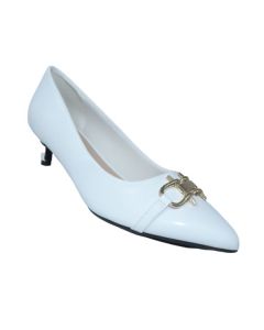 21886-PIERRE DUMAS DRESS MINI HEEL WITH ORNAMENT